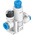 Festo VRPA Tube Tube Regulator x 4mm