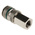 RS PRO Brass Female Pneumatic Quick Connect Coupling, G 1/4 Female Threaded