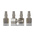 RS PRO Brass Female Pneumatic Quick Connect Coupling, G 1/4 Female Threaded
