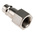 RS PRO Steel Male Pneumatic Quick Connect Coupling, G 1/4 Female Threaded