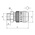 RS PRO Nickel Plated Brass Male Quick Air Coupling, G 1/2 Male 1/2in Threaded