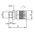 RS PRO Brass Female Quick Air Coupling, G 1/8 Male Threaded