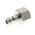 RS PRO Brass Male Coupler Nipple, G 1/8 Female 1/8in Threaded