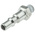 Staubli – Fluid Connectors Male Safety Quick Connect Coupling, G 1/8 Male Threaded