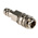 RS PRO Brass Male Pneumatic Quick Connect Coupling, 9mm Hose Barb