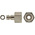 RS PRO Brass Female Pneumatic Quick Connect Coupling, G 3/8 Female Threaded