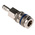RS PRO Steel Male Pneumatic Quick Connect Coupling, 8mm Hose Barb