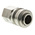 RS PRO Brass Female Pneumatic Quick Connect Coupling, G 1/4 Female Threaded