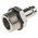 RS PRO Brass, Steel Male Pneumatic Quick Connect Coupling, G 3/4 Male Threaded