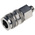 RS PRO Brass Male Pneumatic Quick Connect Coupling, G 1/4 Male Threaded