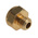 Legris 0673 Brass, Sintered Bronze 12bar Pneumatic Silencer, Threaded, M5 Male