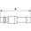 PREVOST Treated Steel Plug for Pneumatic Quick Connect Coupling, 8mm Hose Barb