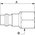 PREVOST Treated Steel Female Plug for Pneumatic Quick Connect Coupling, G 1/2 Female Threaded