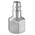PREVOST Treated Steel Female Plug for Pneumatic Quick Connect Coupling, G 1/2 Female Threaded