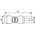 PREVOST Composite Body Safety Quick Connect Coupling, 8mm Hose Barb