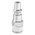 PREVOST Treated Steel Male Plug for Pneumatic Quick Connect Coupling, G 1/4 Male Threaded