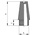 RS PRO Brass 10bar Pneumatic Silencer, Threaded, G 1/4 Male