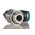 Festo QSRL PBT Pneumatic Rotary Union, G 1/4 Male, Push In 8mm