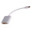 Roline 100mm Male Mini DisplayPort to Female DVI White KVM Mixed Cable Assembly