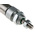 RS PRO Pneumatic Piston Rod Cylinder - 25mm Bore, 50mm Stroke, ISO 6432 Series, Double Acting