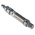 RS PRO Pneumatic Piston Rod Cylinder - 25mm Bore, 50mm Stroke, ISO 6432 Series, Double Acting