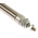 RS PRO Pneumatic Roundline Cylinder - 25mm Bore, 200mm Stroke, ISO 6432 Series, Double Acting