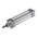RS PRO Pneumatic Piston Rod Cylinder - 32mm Bore, 100mm Stroke, CDEM Series, Double Acting
