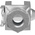 Festo Rod Clevis SG-M6, For Use With Cylinder, To Fit M6 Bore Size