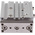 SMC Pneumatic Guided Cylinder - 16mm Bore, 20mm Stroke, MGP Series, Double Acting