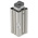 SMC Pneumatic Guided Cylinder - 25mm Bore, 50mm Stroke, CQM Series, Double Acting