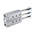 Festo Pneumatic Guided Cylinder - 170943, 40mm Bore, 125mm Stroke, DFM Series, Double Acting