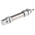 RS PRO Pneumatic Piston Rod Cylinder - 20mm Bore, 25mm Stroke, ISO 6432 Series, Single Acting