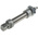 RS PRO Pneumatic Piston Rod Cylinder - 10mm Bore, 10mm Stroke, ISO 6432 Series, Double Acting