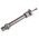 RS PRO Pneumatic Piston Rod Cylinder - 10mm Bore, 25mm Stroke, ISO 6432 Series, Double Acting