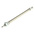 RS PRO Pneumatic Piston Rod Cylinder - 10mm Bore, 100mm Stroke, ISO 6432 Series, Double Acting