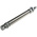 RS PRO Pneumatic Piston Rod Cylinder - 16mm Bore, 80mm Stroke, ISO 6432 Series, Double Acting