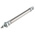 RS PRO Pneumatic Piston Rod Cylinder - 16mm Bore, 100mm Stroke, ISO 6432 Series, Double Acting