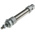 RS PRO Pneumatic Piston Rod Cylinder - 20mm Bore, 40mm Stroke, ISO 6432 Series, Double Acting