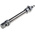 RS PRO Pneumatic Piston Rod Cylinder - 12mm Bore, 50mm Stroke, ISO 6432 Series, Double Acting