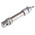 RS PRO Pneumatic Piston Rod Cylinder - 20mm Bore, 25mm Stroke, ISO 6432 Series, Double Acting