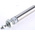 RS PRO Pneumatic Piston Rod Cylinder - 16mm Bore, 200mm Stroke, ISO 6432 Series, Double Acting