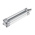 RS PRO Pneumatic Piston Rod Cylinder - 32mm Bore, 160mm Stroke, CDEM Series, Double Acting
