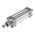 RS PRO Pneumatic Piston Rod Cylinder - 40mm Bore, 80mm Stroke, CDEM Series, Double Acting