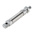 Festo Pneumatic Piston Rod Cylinder - 19245, 25mm Bore, 40mm Stroke, DSNU Series, Double Acting