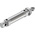 Festo Pneumatic Cylinder - 559284, 25mm Bore, 50mm Stroke, DSNU Series, Double Acting
