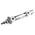 SMC Pneumatic Piston Rod Cylinder - 20mm Bore, 25mm Stroke, C85 Series, Double Acting