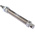 SMC Pneumatic Piston Rod Cylinder - 25mm Bore, 100mm Stroke, C85 Series, Double Acting