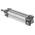 SMC Pneumatic Piston Rod Cylinder - 32mm Bore, 100mm Stroke, CP96 Series, Double Acting