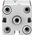 Festo Pneumatic Cylinder - 536262, 25mm Bore, 20mm Stroke, ADN Series, Double Acting