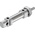 Festo Pneumatic Cylinder - 1908283, 20mm Bore, 20mm Stroke, DSNU Series, Double Acting